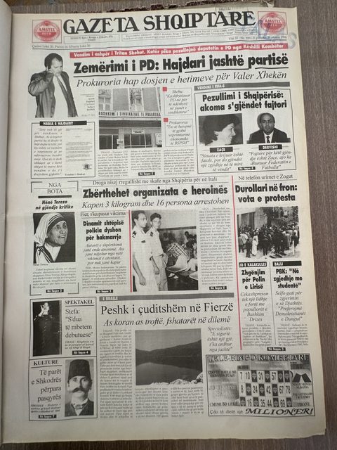 Gazeta Shqiptare 1996-11-29